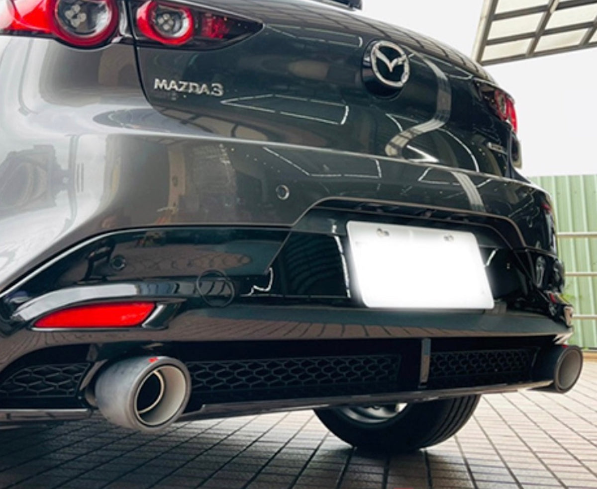 Mazda 3 20-23 Hatchback Rear Aero Diffuser – Mikstore Car Accessories