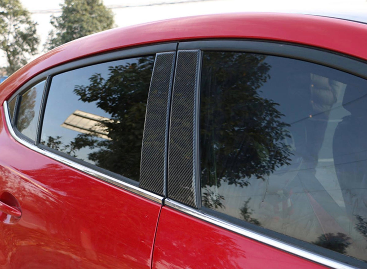 Real Carbon Fiber Window Pillar for Mazda 3 Skyactiv – Mikstore