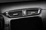 CRV stainless titanium black interior trims