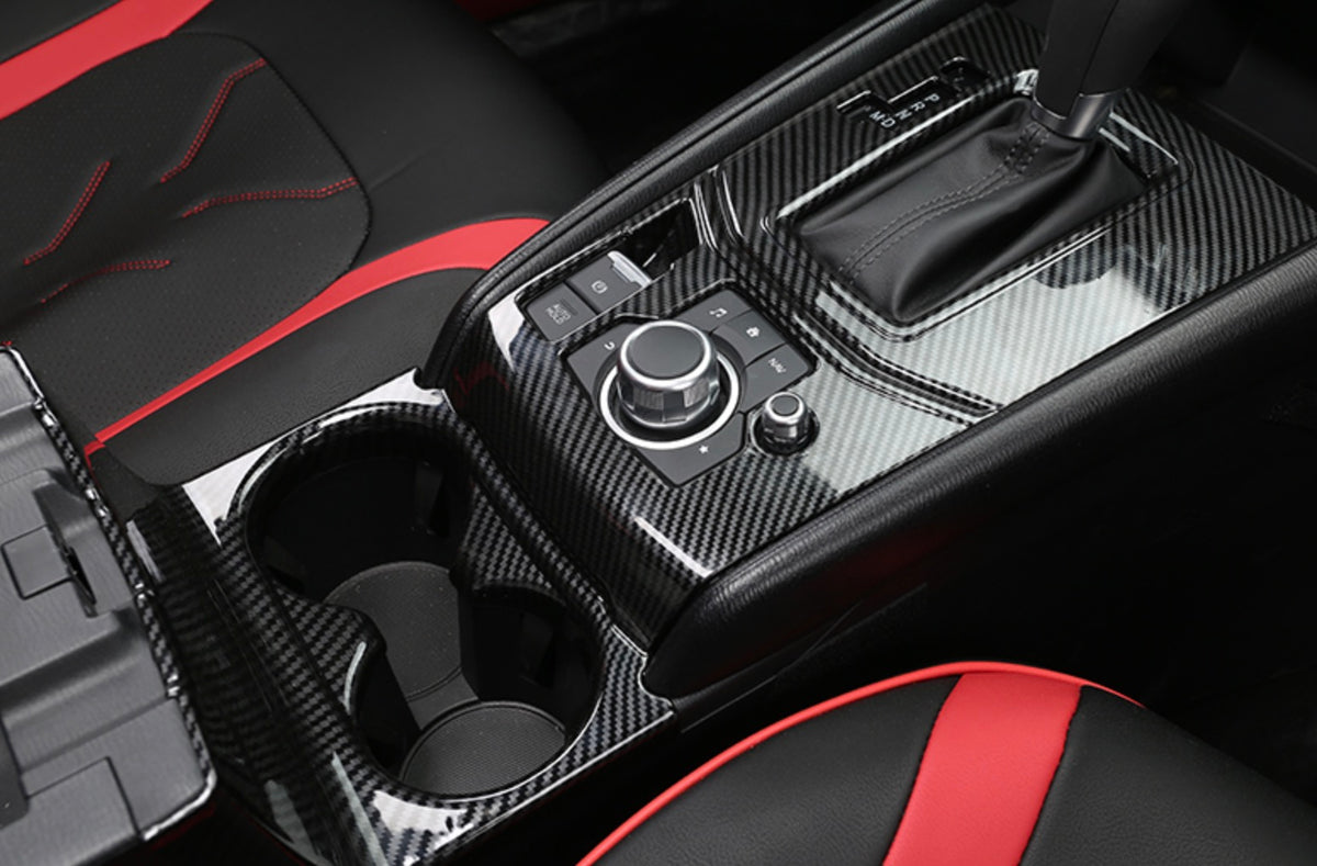 Kaufe Für Mazda CX-5 CX5 KF 2017-2022 2023 Carbon Fiber Getriebe
