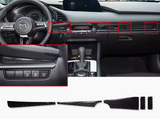 Mazda 3 20-24 Real Carbon Fiber Trim LHD RHD AT MT