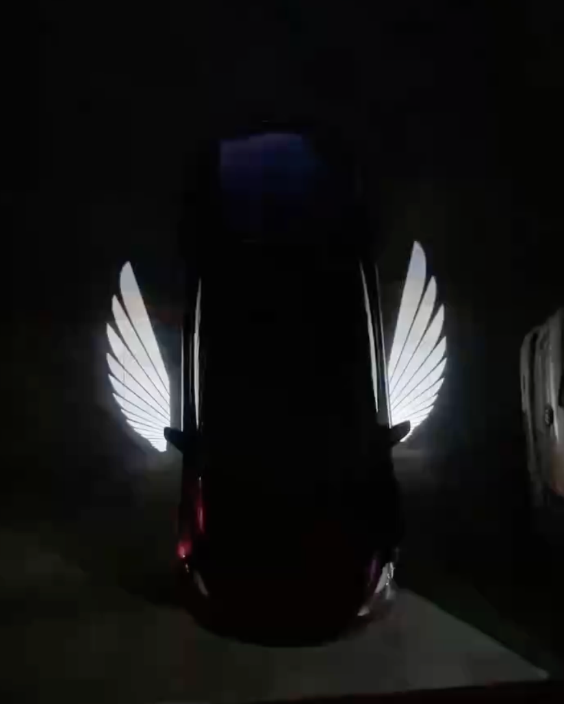 Tesla Side Mirror Angel Wing Puddle Light – MIKSTORE