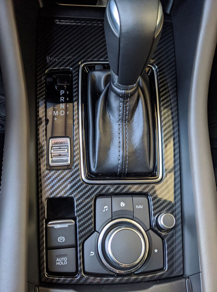 Mazda 6 18-22 Transmission Panel Carbon Fiber