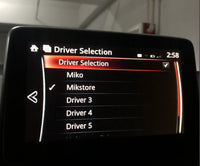 Mazda Intelligent Drive Master (i-DM) activation with Driver's Selection
