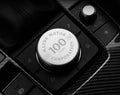 Infotainment Knob Trim 100 Years Mazda Skyactiv