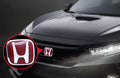 Civic 16-21 Front Rear Steering Center Cap Emblem Sedan Hatchback