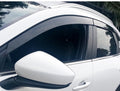 CX5 CX30 CX50 Premium Door Window Visor Black