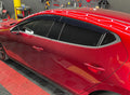 Mazda 3 20-25 Hatchback OEM Black Door Visor