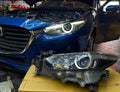 Mazda Bi-Xenon Headlight Assembly with DRL