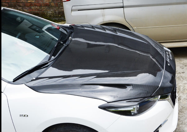 Mazda Carbon Fiber Hood Replacement