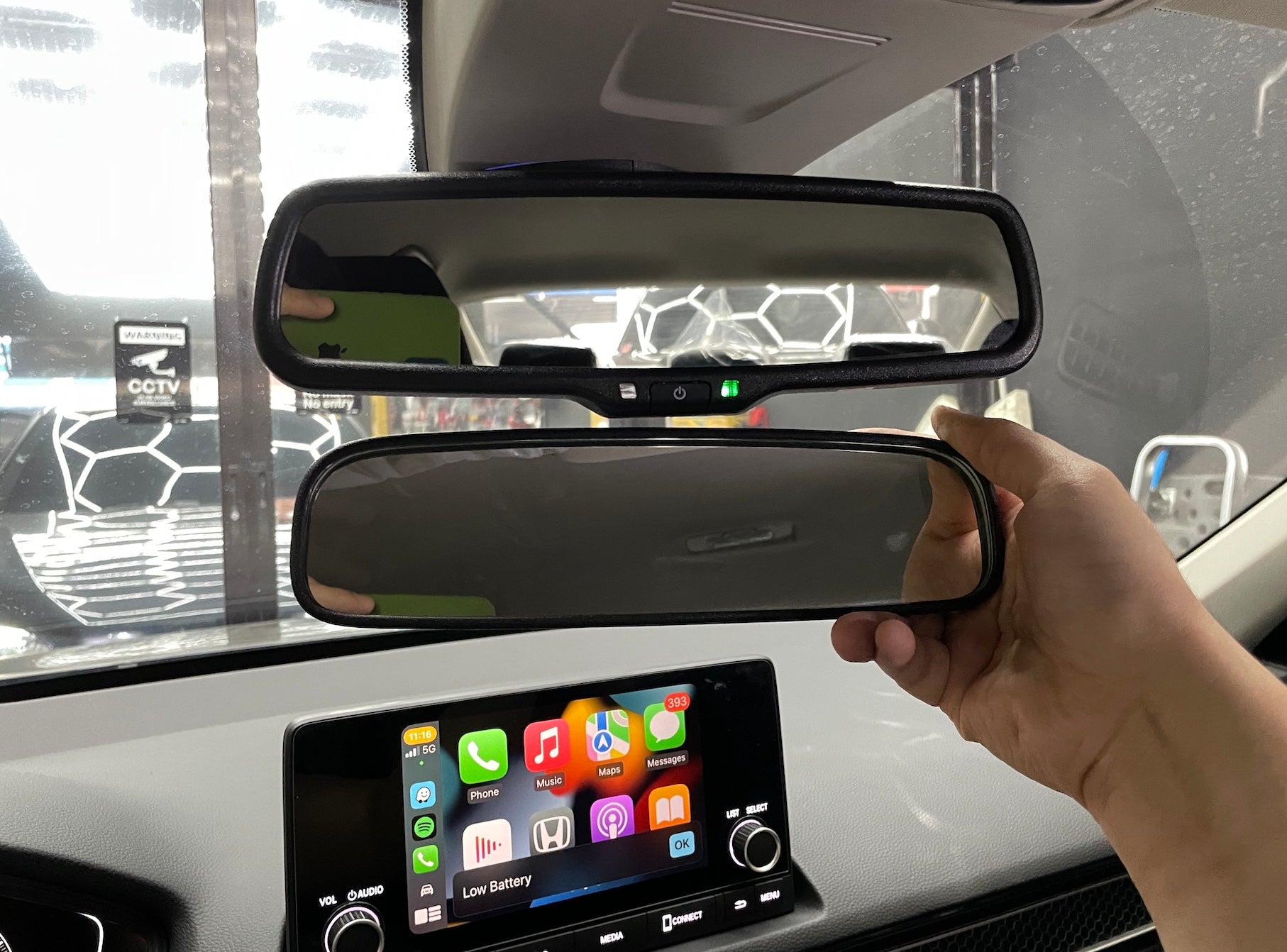 Miror Dim Honda Electronic Auto Dimming Rear View Mirror – MIKSTORE