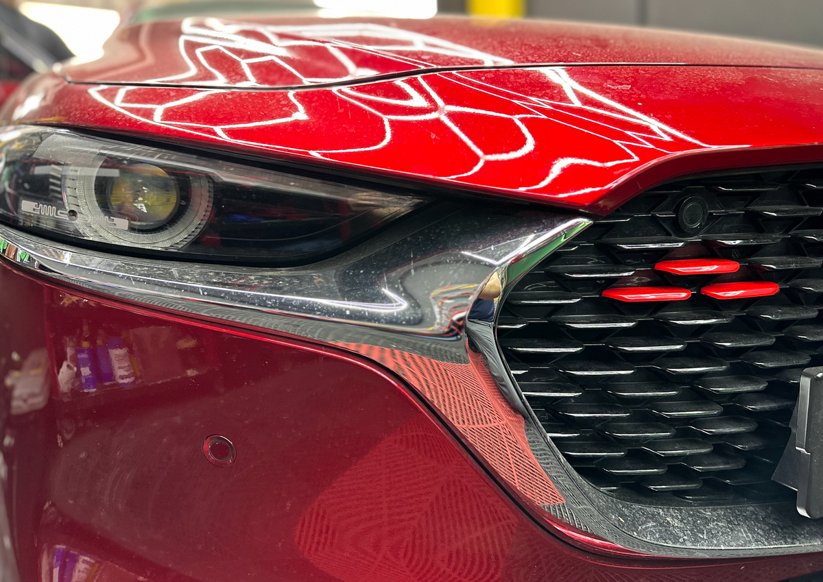 Mazda 3 2023 Sedan Grill Colored Inserts MIKSTORE