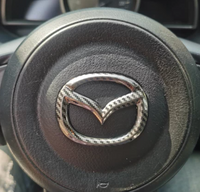 Mazda Skyactiv Steering Wheel Logo Cover