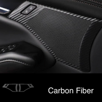 Mazda 3 20-23 CX5 CX8 CX9 Carbon Fiber and Matte Black Sticker Film RHD LHD