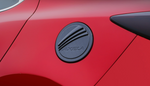Gas Tank Cover Carbon Fiber for Mazda 3