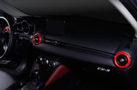 Mazda 2 CX3 AC vent rings 3pcs