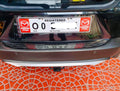 CX3 rear bumper step sill carbon fiber