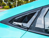 Civic Quarter Window Louver Cover Sedan Hatchback