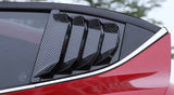 Quarter Window Louver Cover for Mazda 3