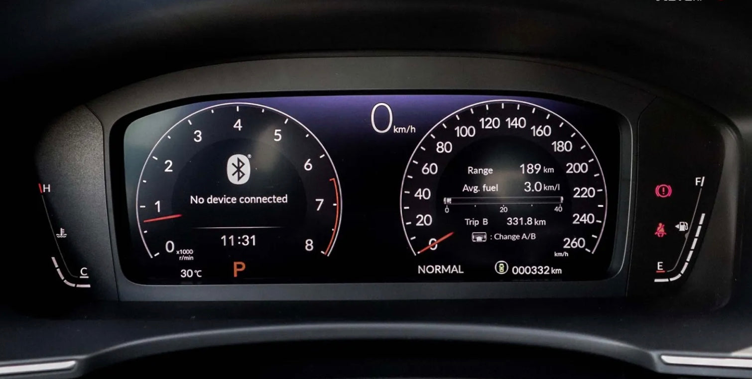 Civic 22 24 TPU Cluster Head Unit Tempered Glass MIKSTOREPH LLC
